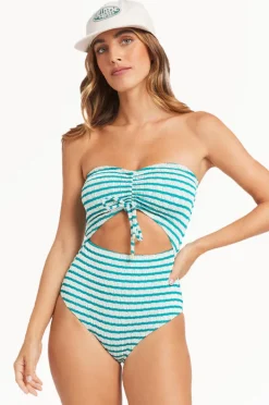 Women Billabong Wavey Daze Summer One Piece