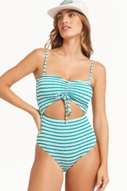 Women Billabong Wavey Daze Summer One Piece