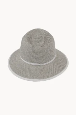 Women Sundaise White Band Down Brim Hat