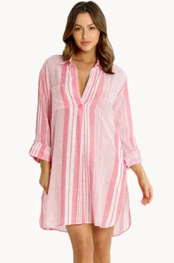 Women Sunseeker Wilder Stripe Painters Shirt