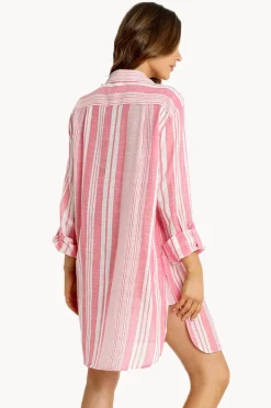 Women Sunseeker Wilder Stripe Painters Shirt