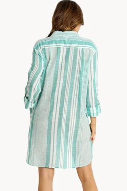 Women Sunseeker Wilder Stripe Painters Shirt