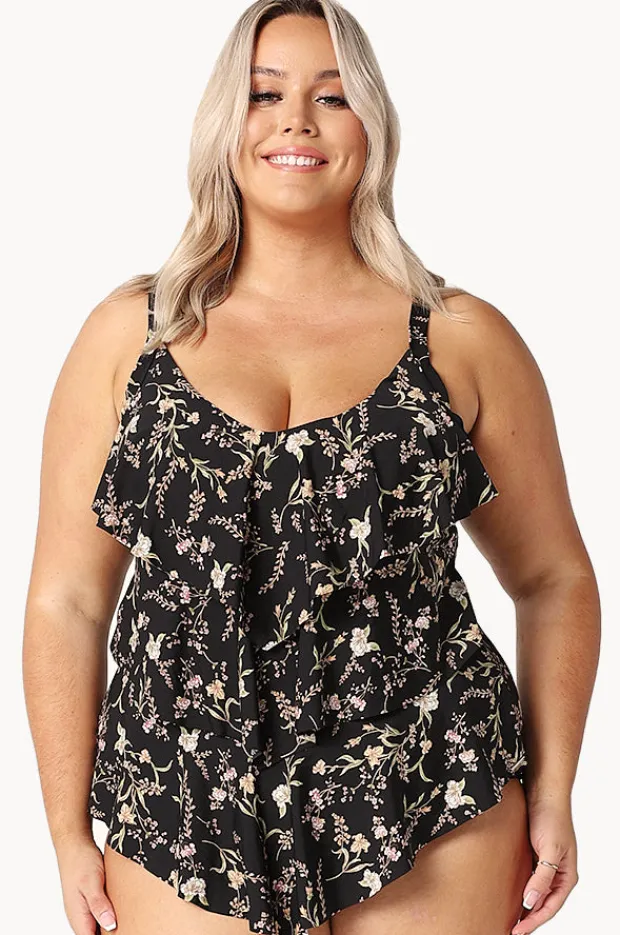 Women Capriosca Tiered Frill Tankini Separate