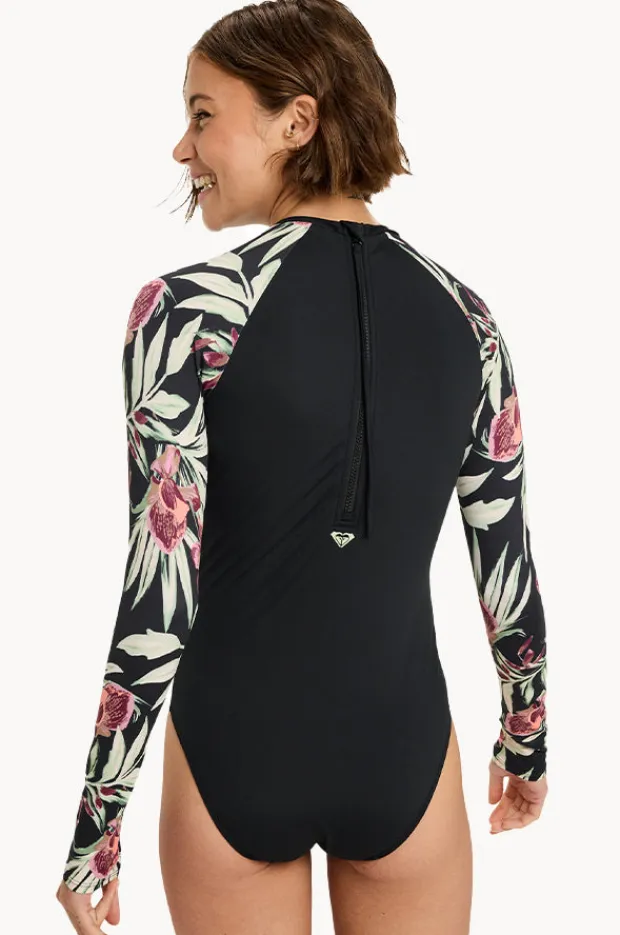 Women Roxy Wind Swept Floral Basic Mix Sunsuit