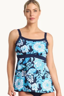 Women Poolproof Wisteria Swing Tankini Separate