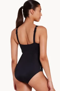 Women Zoggs Wrap Panel Classicback One Piece