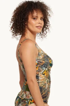 Women Togs Swimwear Zambia Pleated Tankini Separate