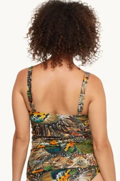 Women Togs Swimwear Zambia Pleated Tankini Separate