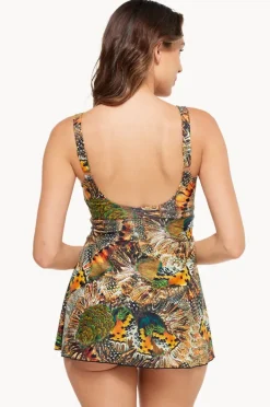Women Togs Swimwear Zambia Twist Swim Dress