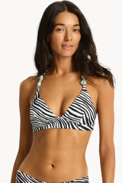 Women Sea Level Zebralis Longline Halter