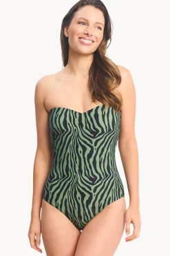 Women Sunseeker Zena D/DD Cup Bandeau One Piece