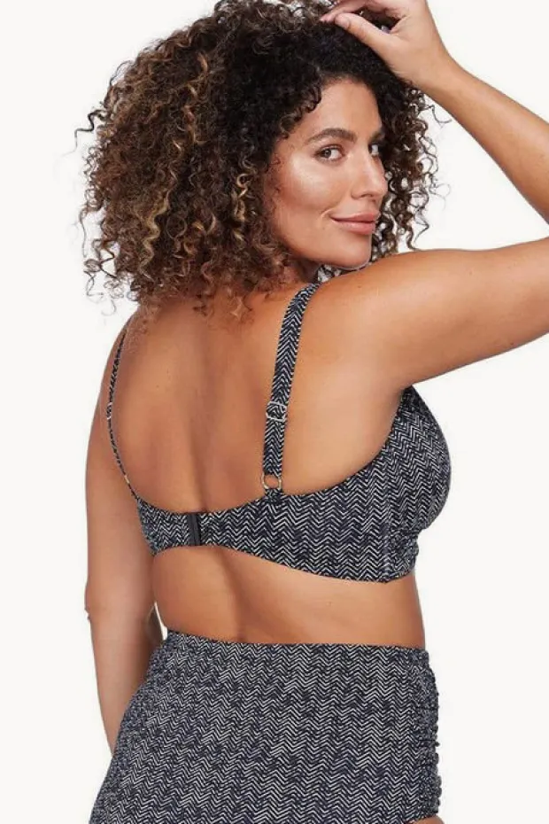 Women Artesands Zig Zag Delacroix Cross Front Bra