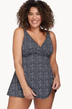 Women Artesands Zig Zag Delacroix Swim Dress