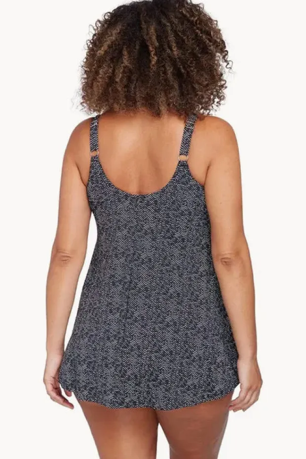 Women Artesands Zig Zag Delacroix Swim Dress