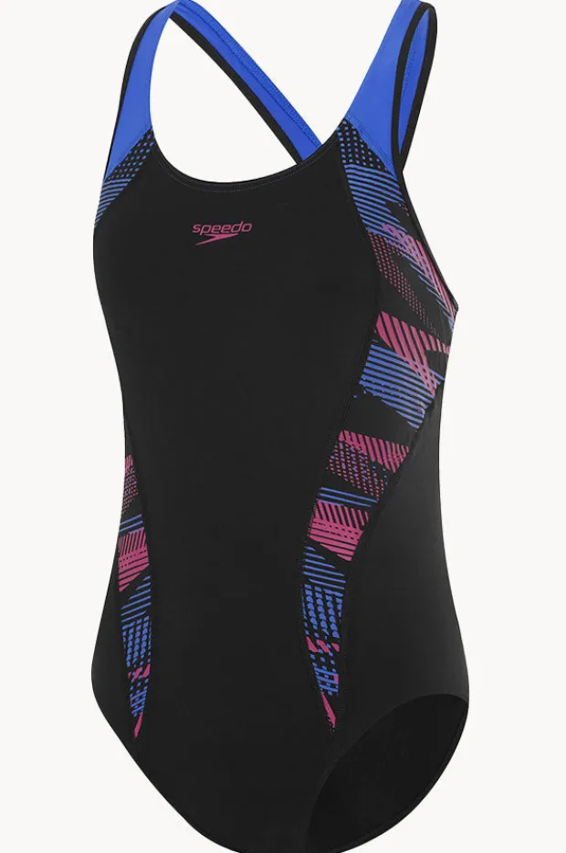 Women Speedo Zoom Boom Placement Laneback One Piece